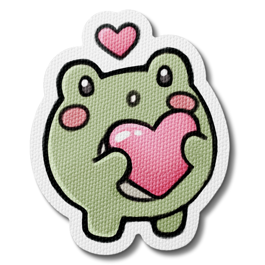 Self-Love Finneas the Frog Sensory Sticker