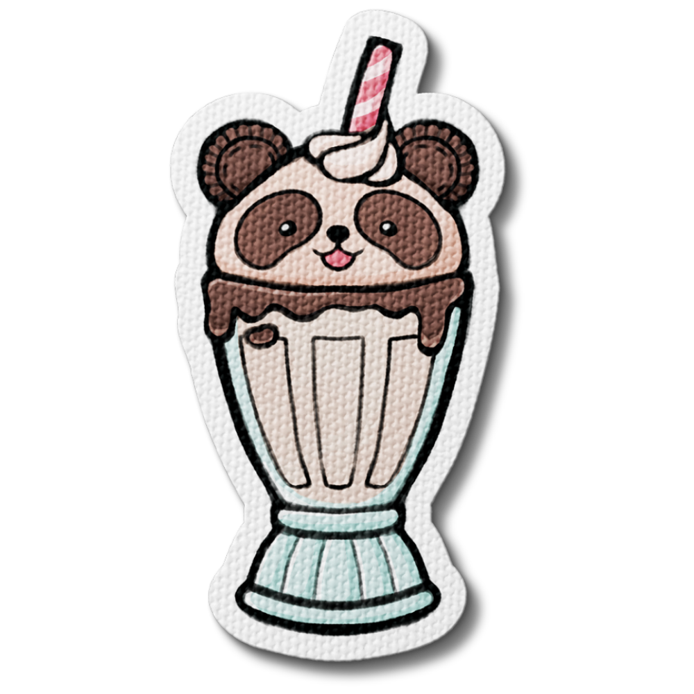 Panda Perfection Milkshake Sensory Sticker