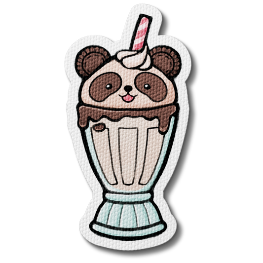 Panda Perfection Milkshake Sensory Sticker
