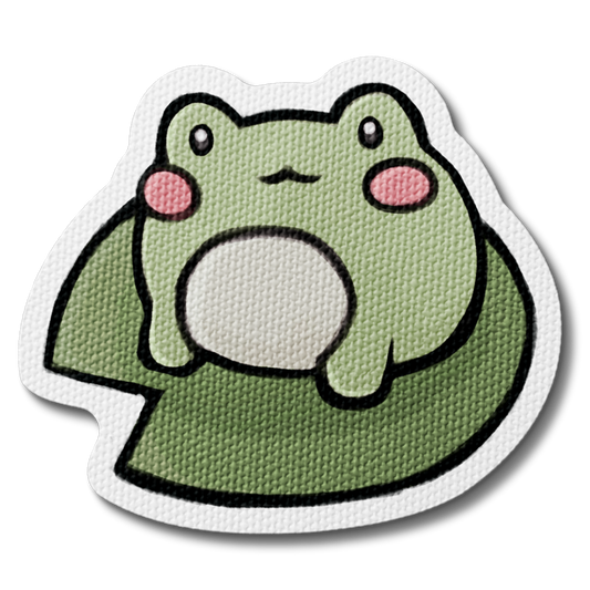 Lily Pad Finneas the Frog Sensory Sticker